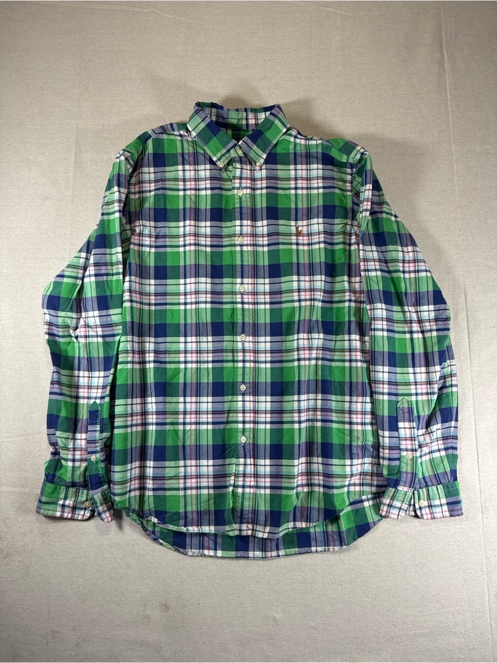 Ralph Lauren Men’s Long-sleeve Button Down Dress Shirt